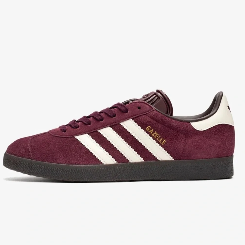 adidas Gazelle Maroon/Chalk White/Gum - Picture 4 of 10
